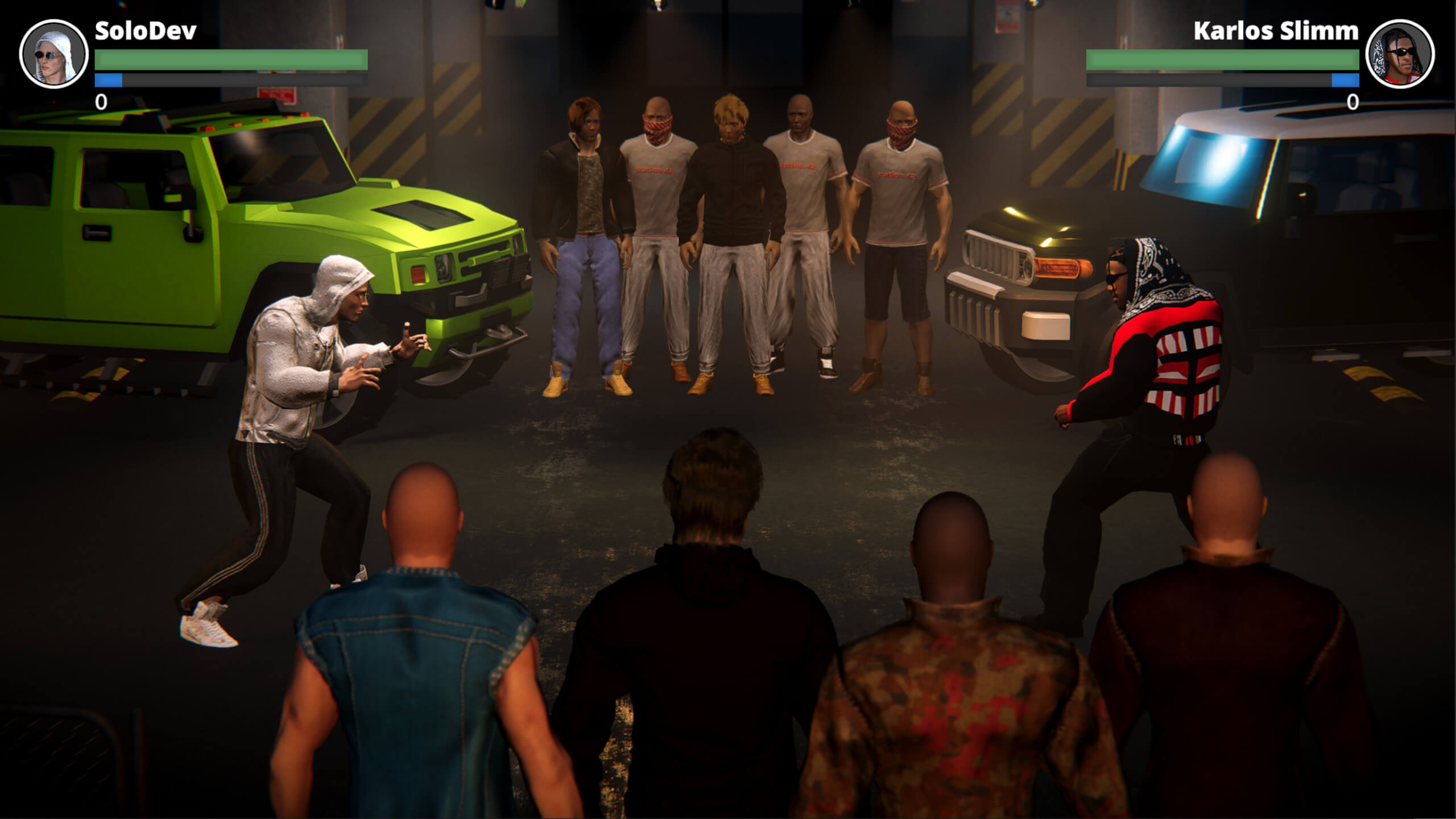 Underground Parking 1vs1